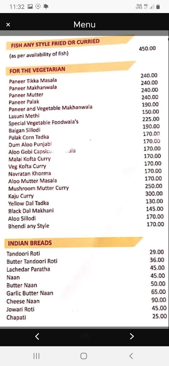 Menu Tandoor Restaurant & Bar-10