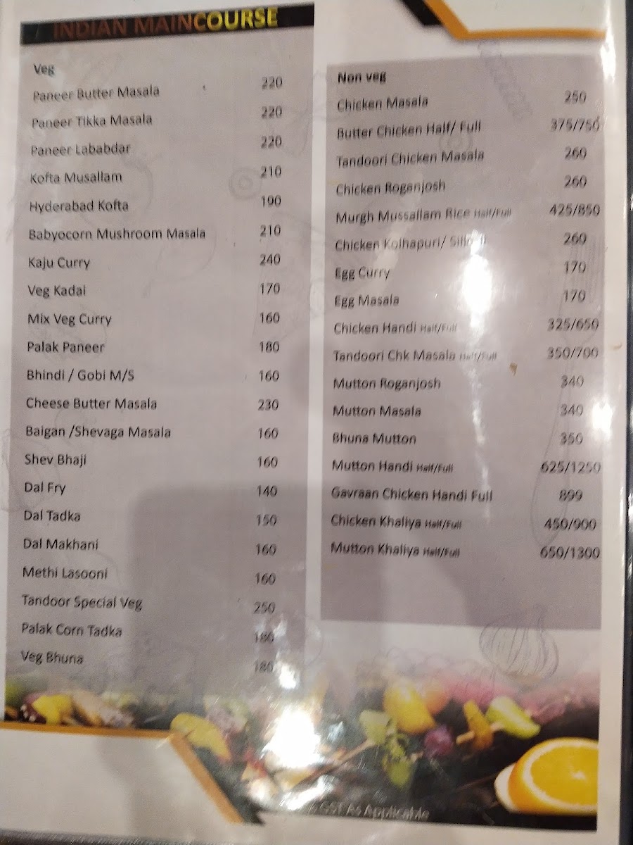 Menu Tandoor Restaurant & Bar-3