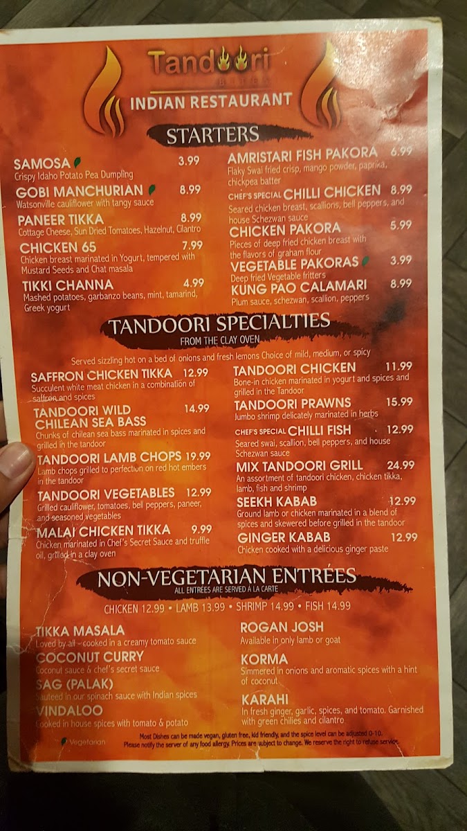 Menu Tandoori Bites Indian Grill-5