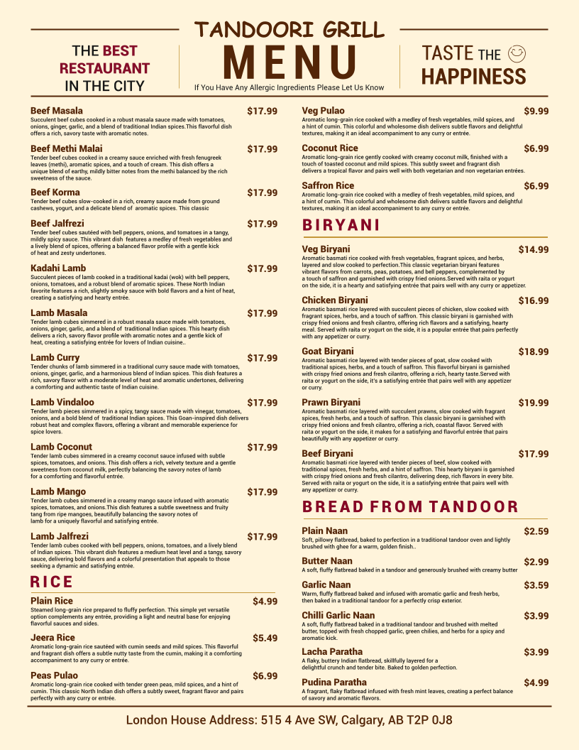 Menu Tandoori Grill-2