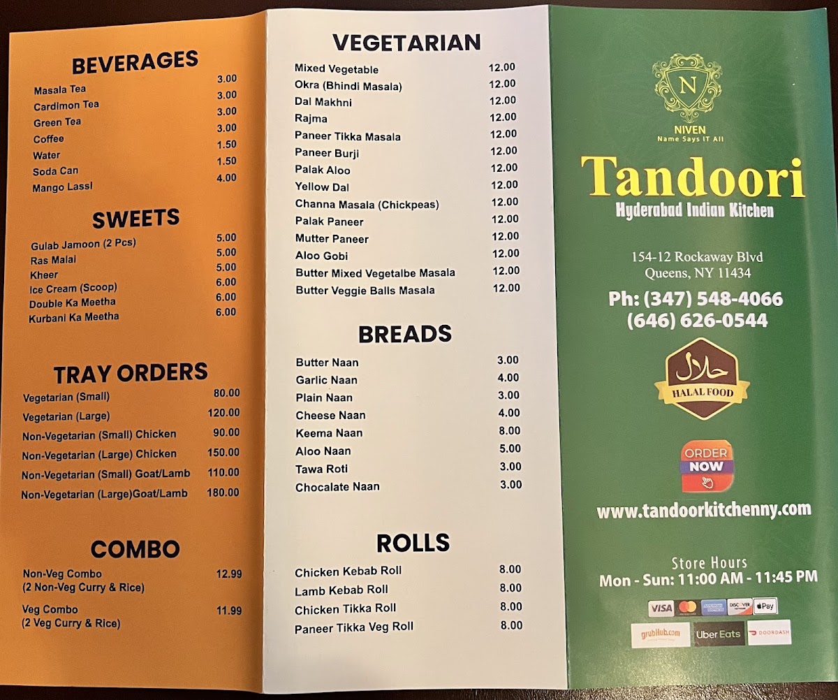 Menu Tandoori Indian Kitchen-2