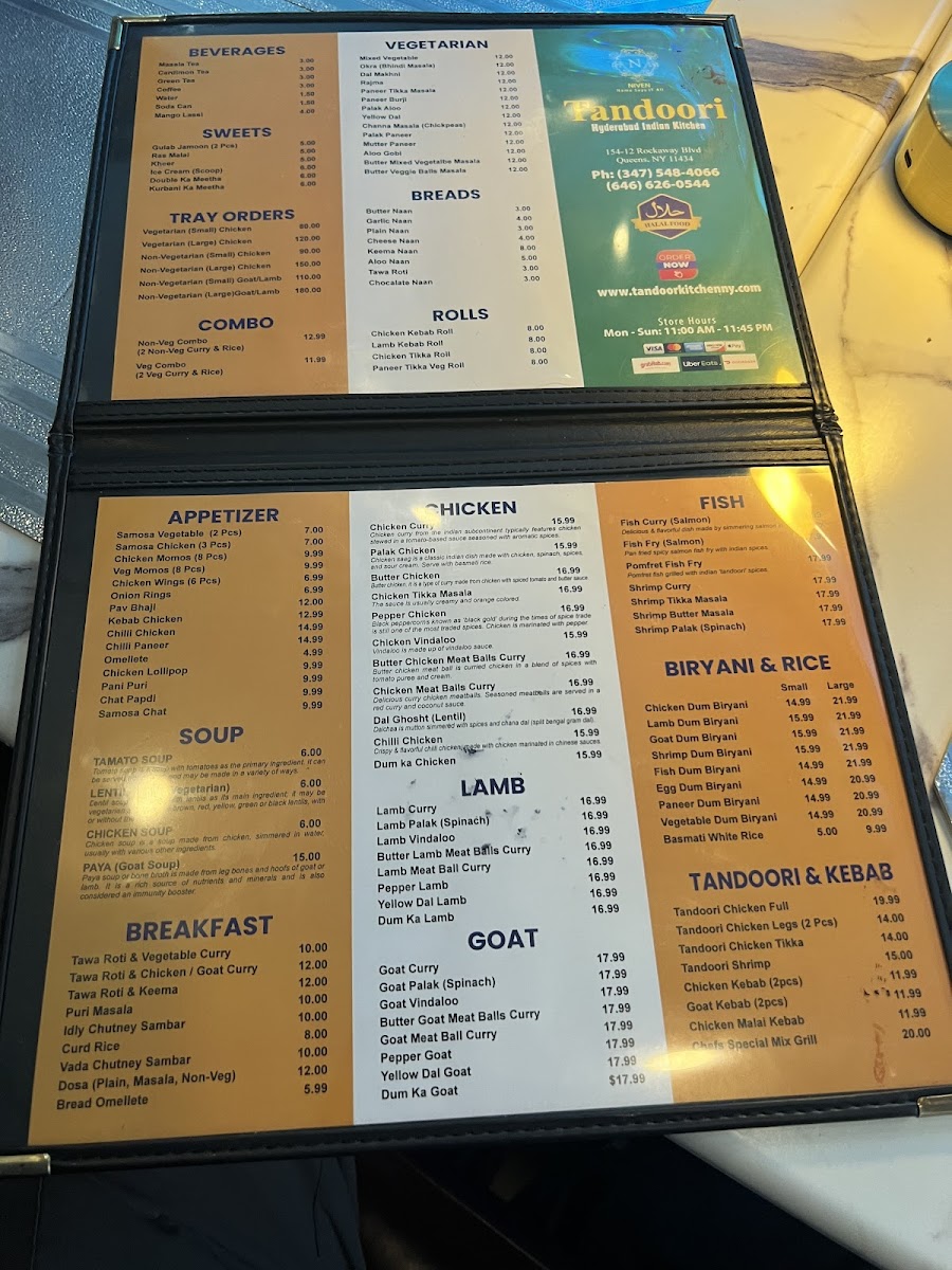 Menu Tandoori Indian Kitchen-5