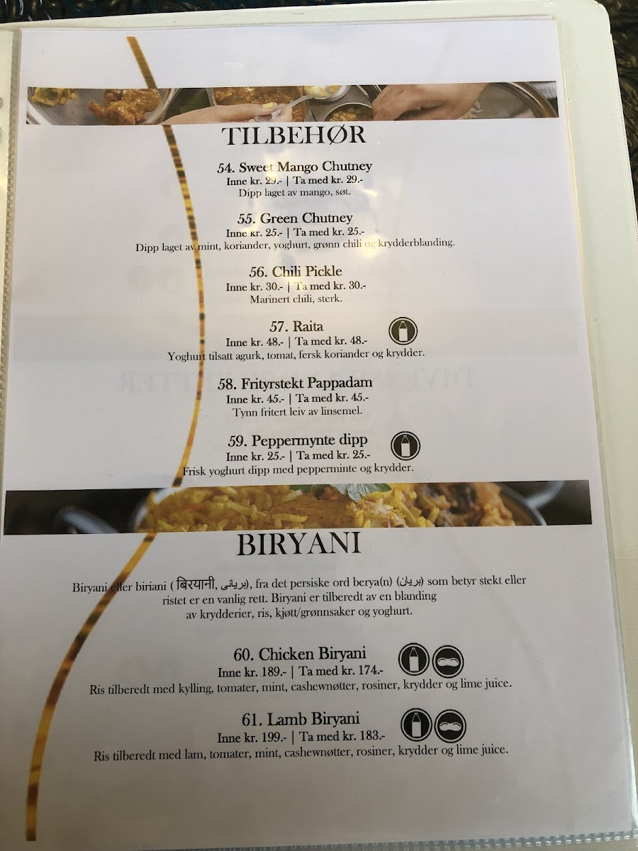 Menu Tandoori Masala As, Indian Restaurant Kongsberg-1