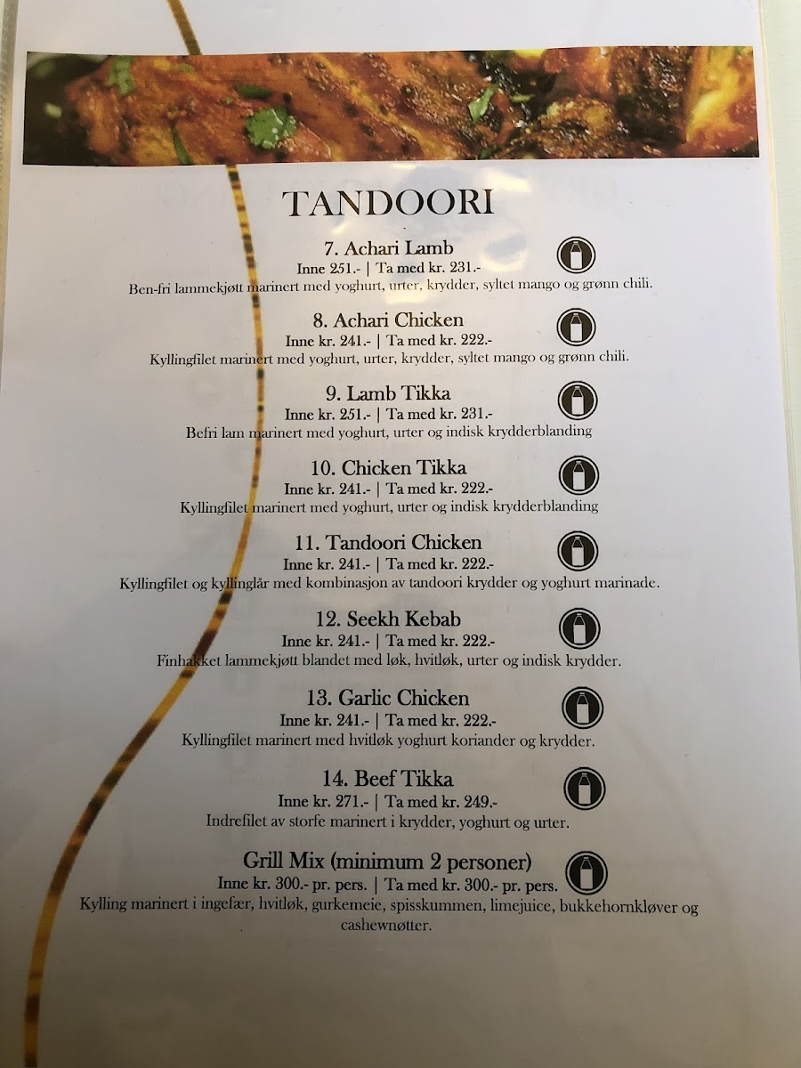 Menu Tandoori Masala As, Indian Restaurant Kongsberg-9