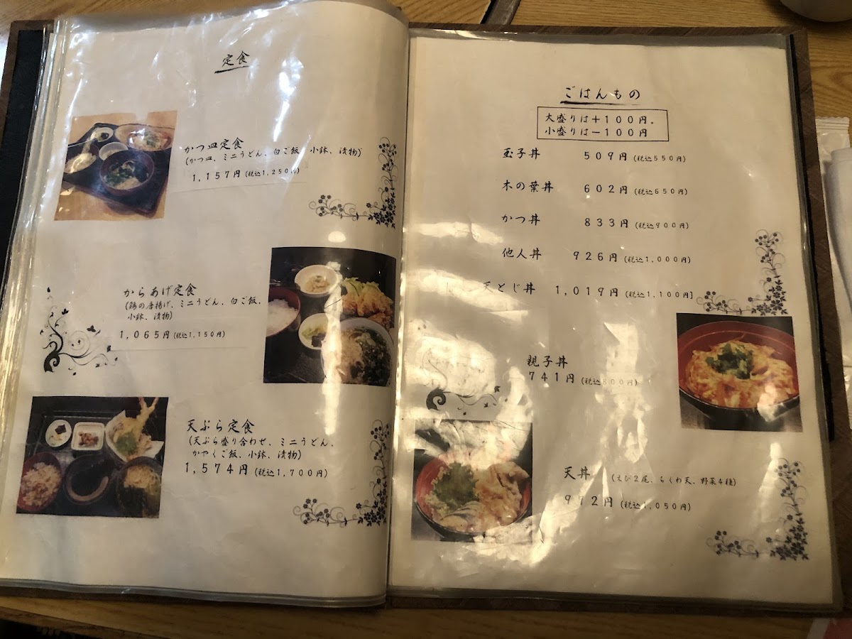 Menu Tanito-5