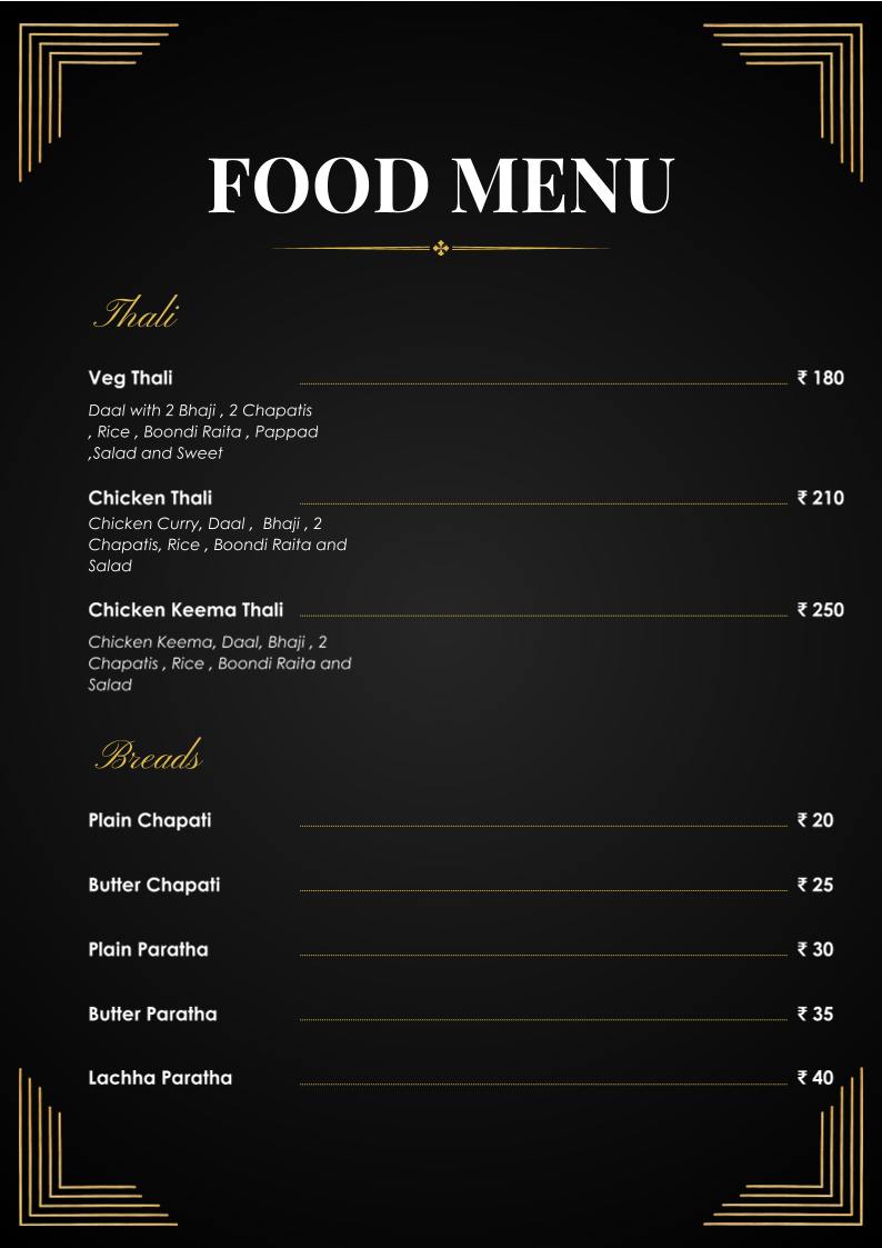 Menu Tanoj Food Corner-10