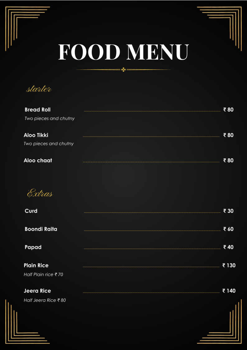 Menu Tanoj Food Corner-9