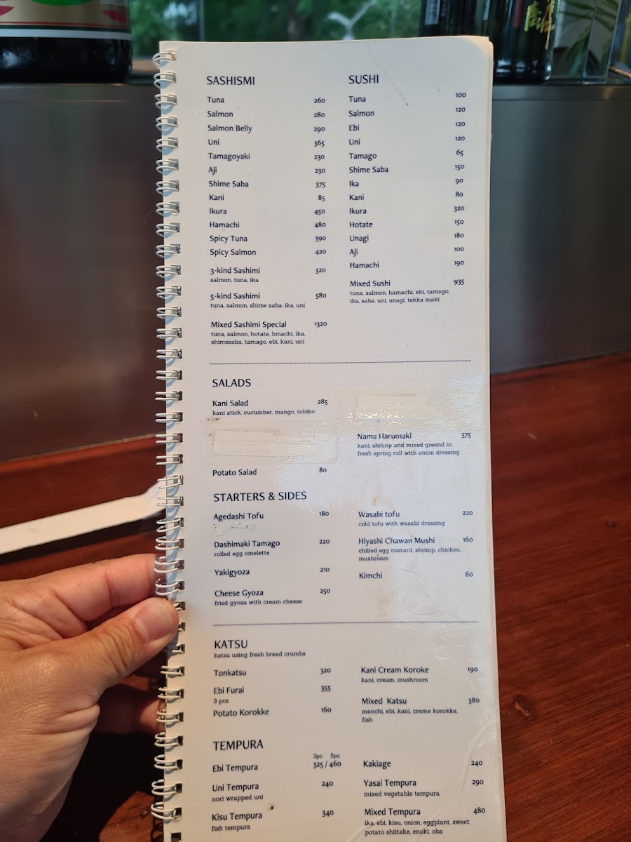 Menu Tanoshi Restaurant & Yakitori Bar-5