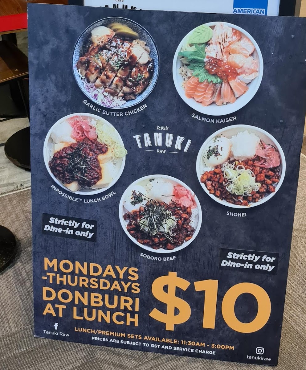Menu Tanuki Raw @ Orchard Central-8