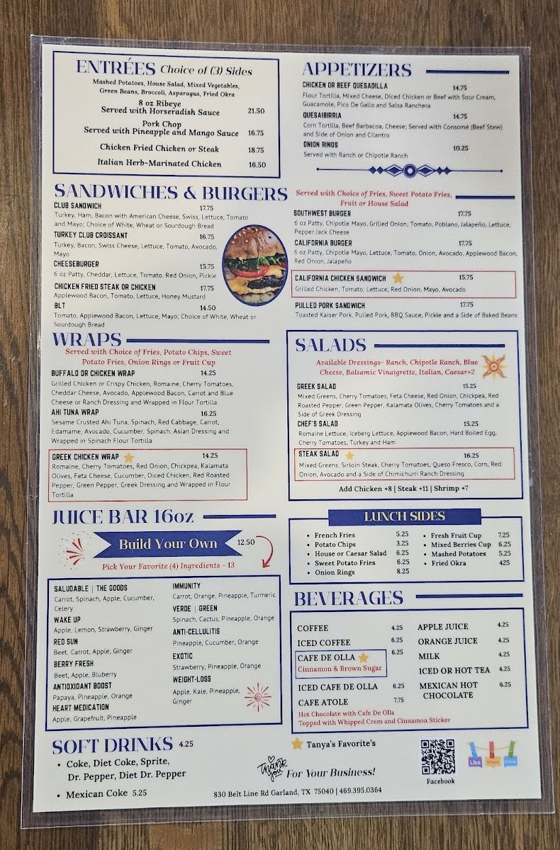 Menu Tanya's Cafe-4