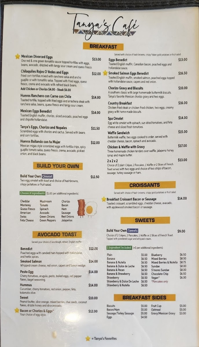 Menu Tanya's Cafe-6