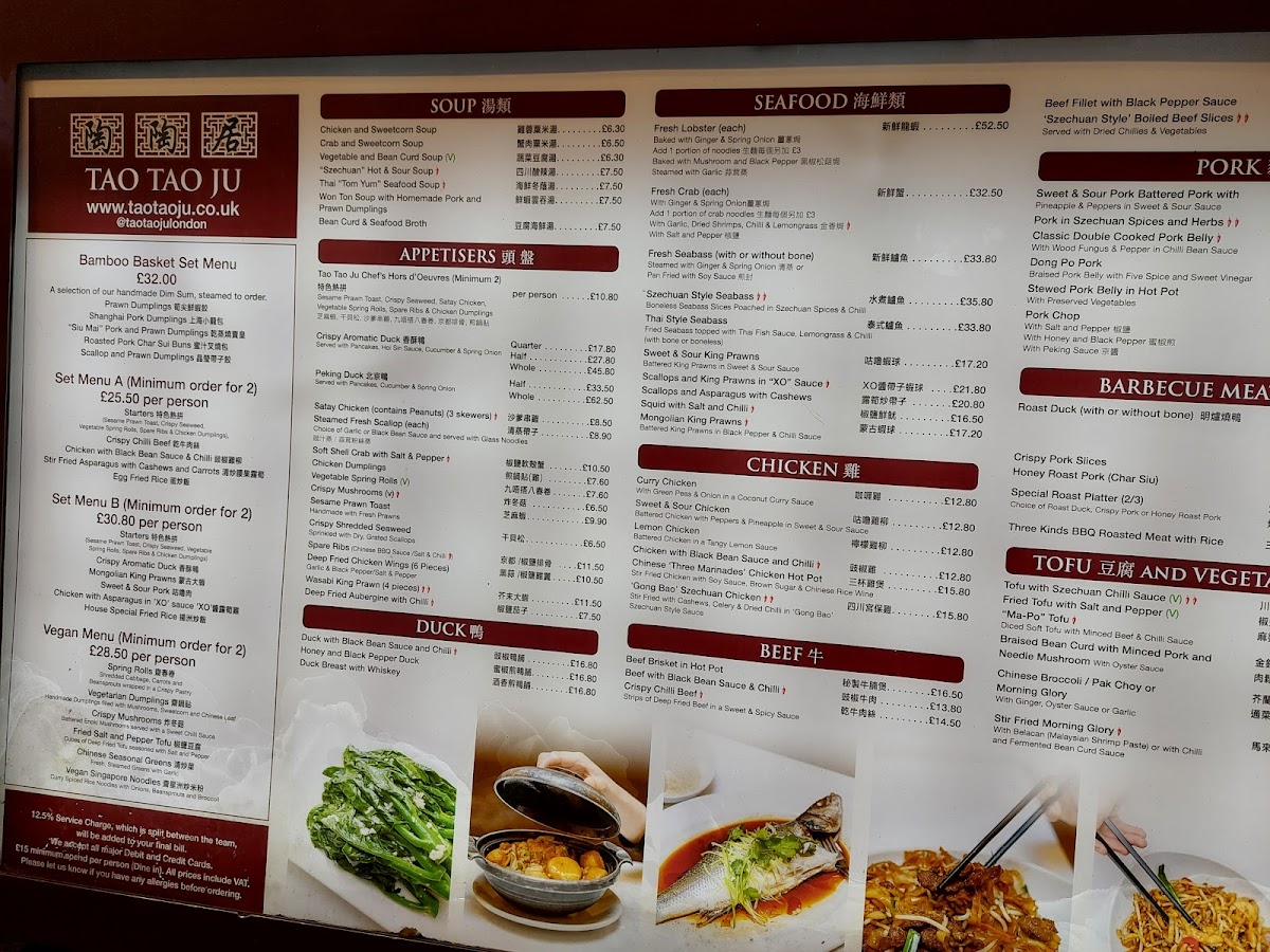 Menu Tao Tao Ju-10