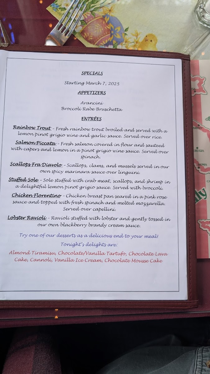 Menu Taormina Restaurant And Pizza-3