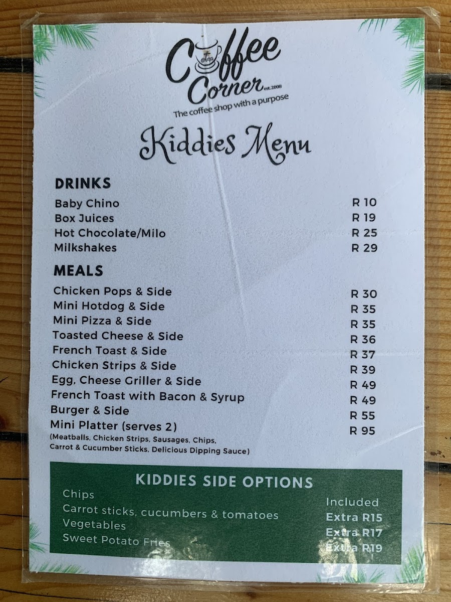 Menu @tap Coffee Corner-3