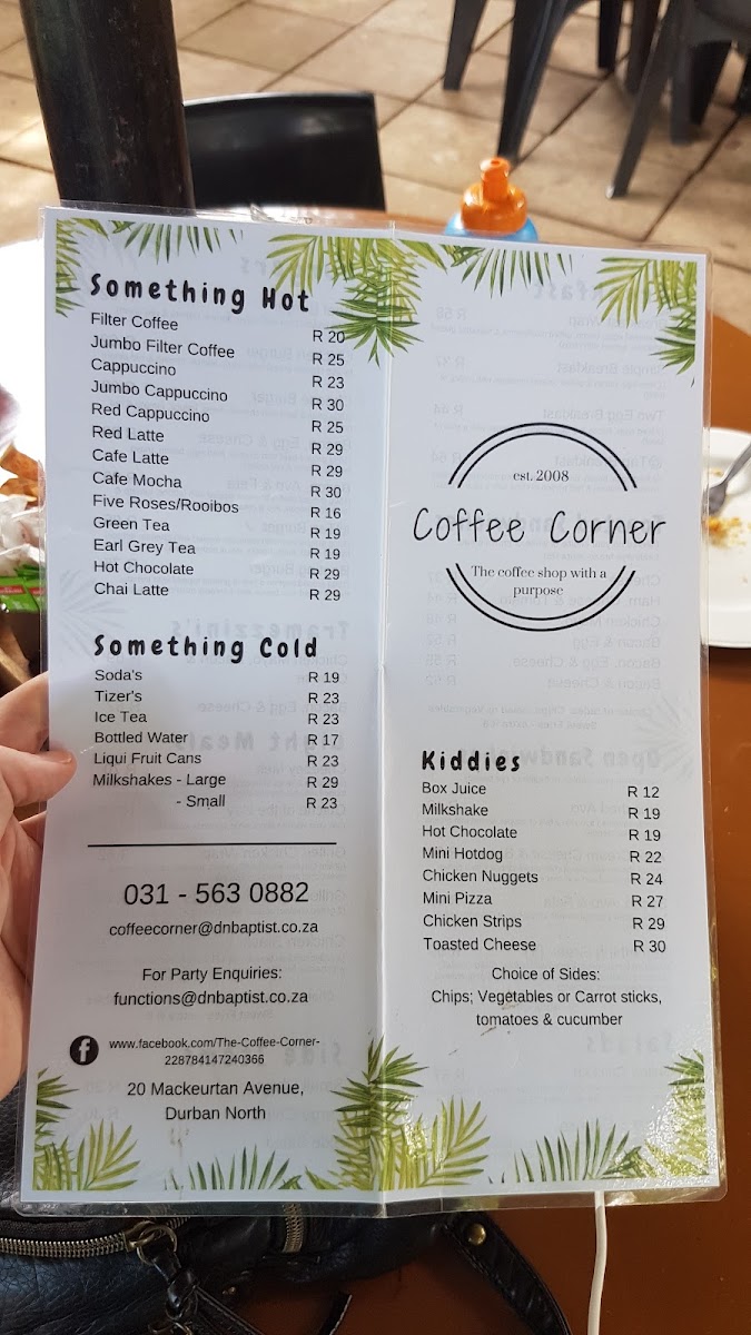 Menu @tap Coffee Corner-6
