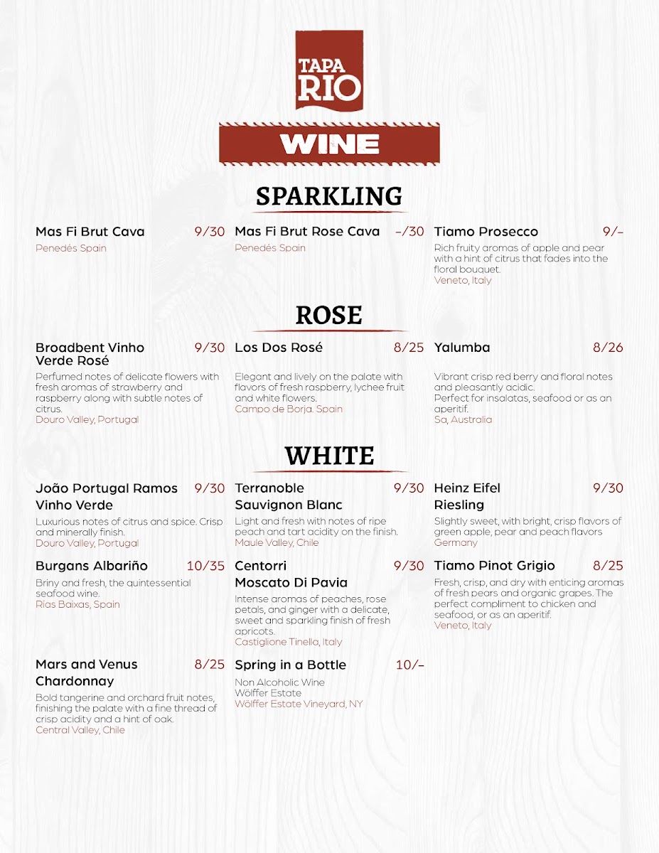 Menu Tapa Rio-3