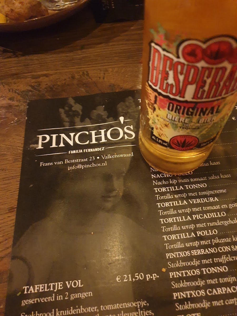 Menu Tapas Restaurant Pincho's-7