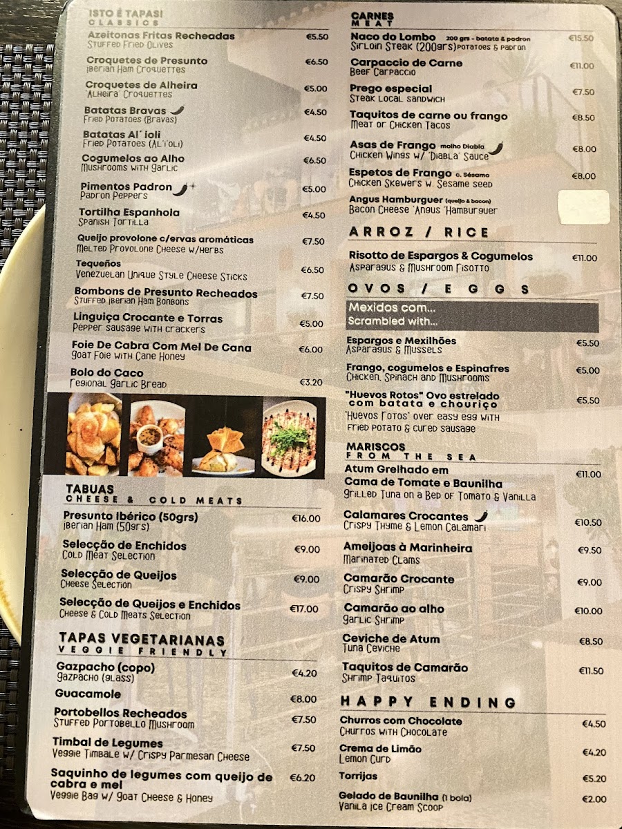 Menu Tapas Y Copas Funchal-1