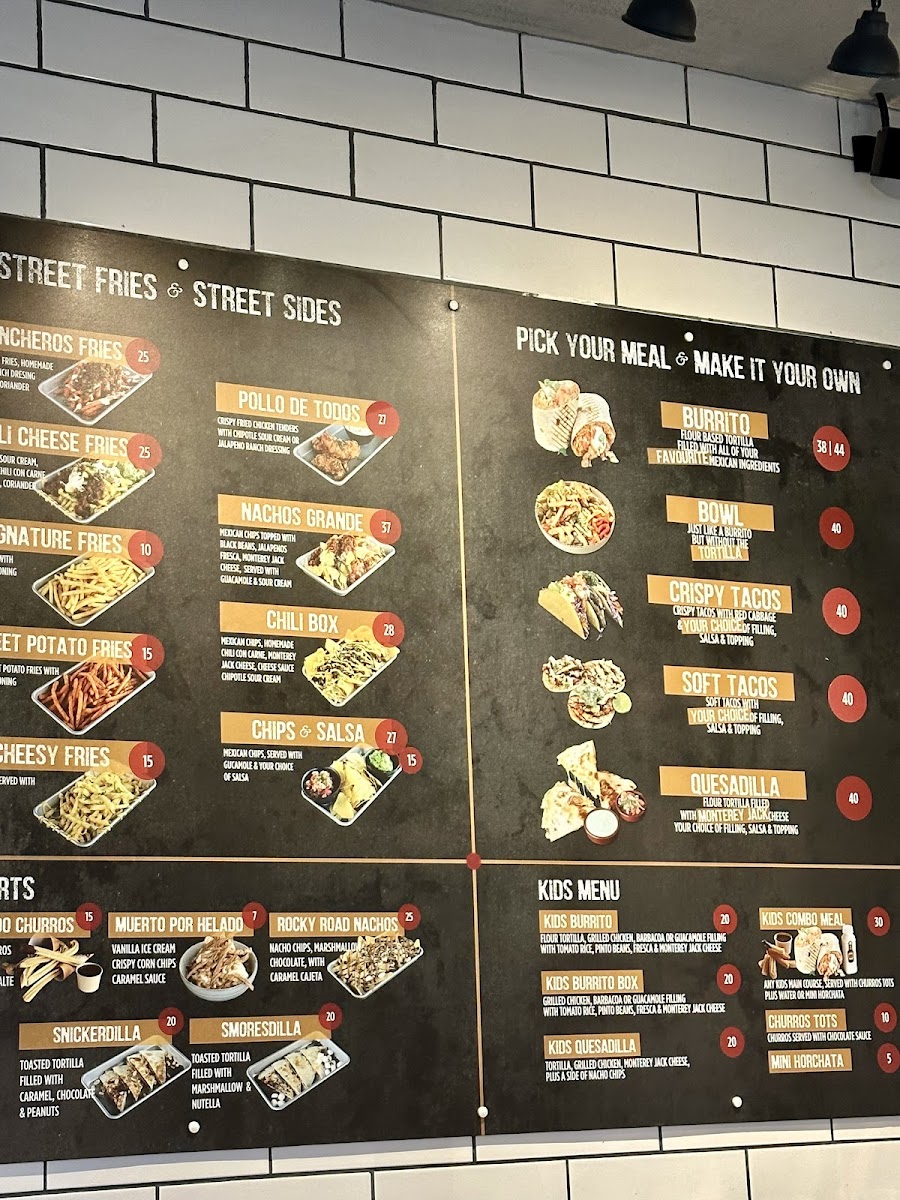 Menu Taqado Mexican Kitchen - Kite Beach-2