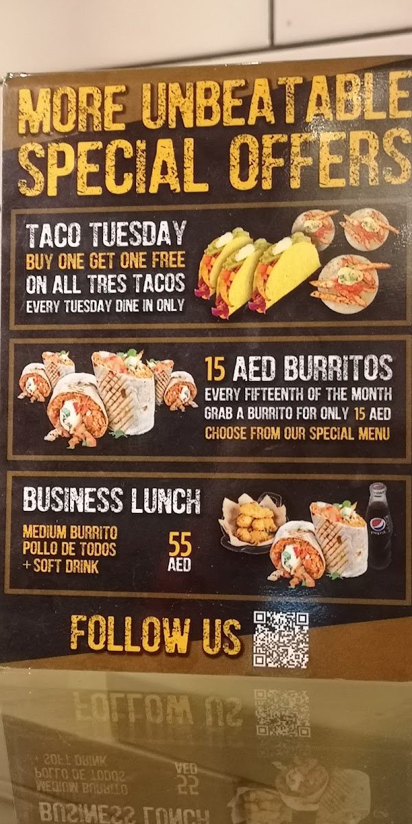 Menu Taqado Mexican Kitchen - Kite Beach-8