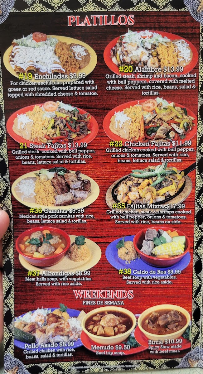Menu Taqueria El Torito-7