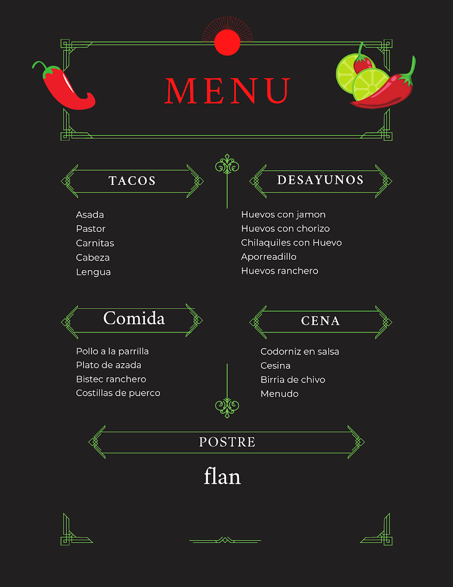 Menu Taqueria Guerrero-9