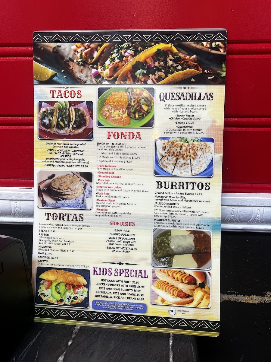 Menu Taqueria Jalisco-5