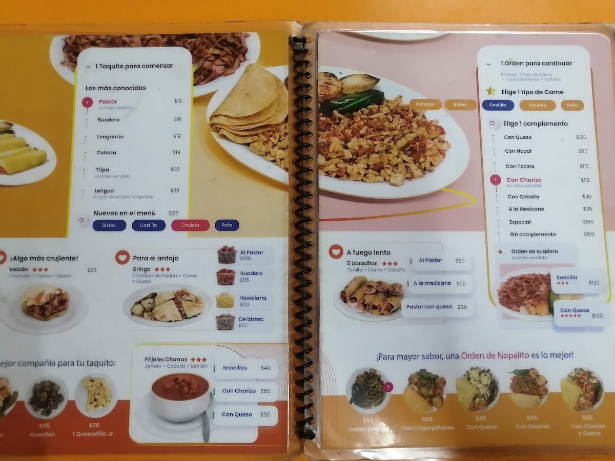 Menu Taqueria 'javy Tacos'-4