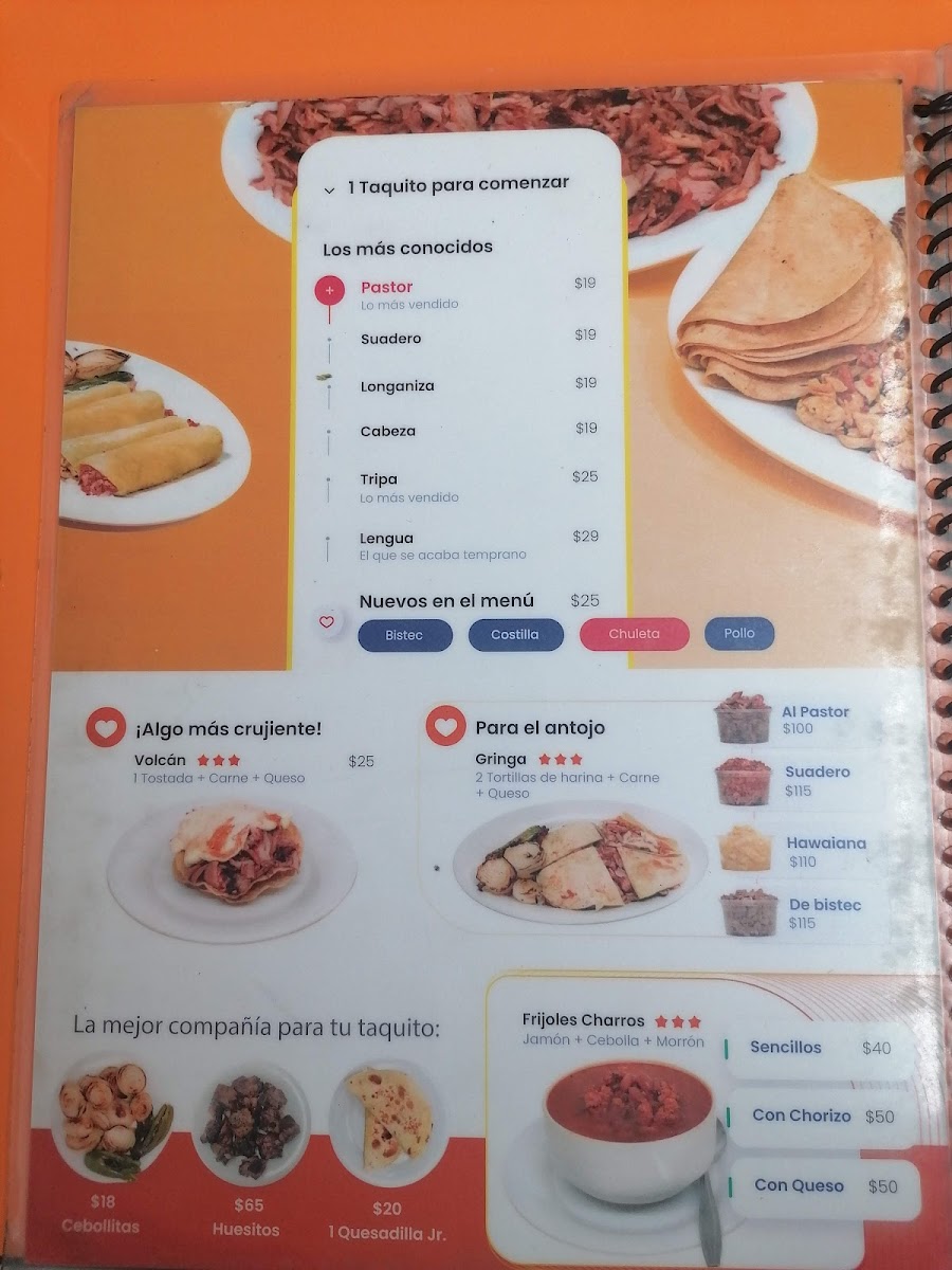 Menu Taqueria 'javy Tacos'-8