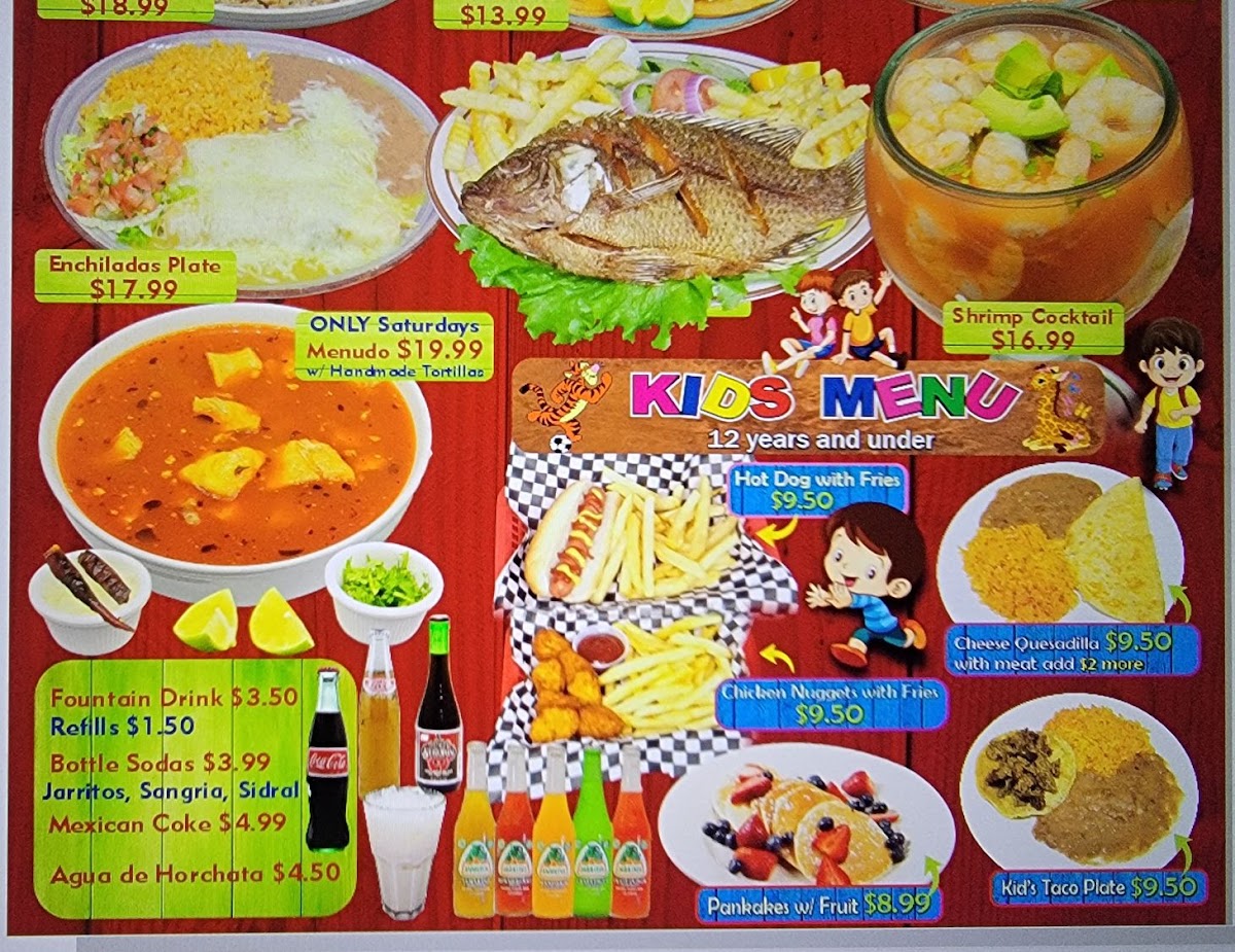 Menu Taqueria La Conquista-4