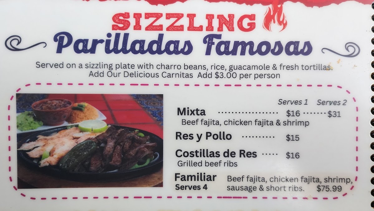 Menu Taqueria La Favorita-10