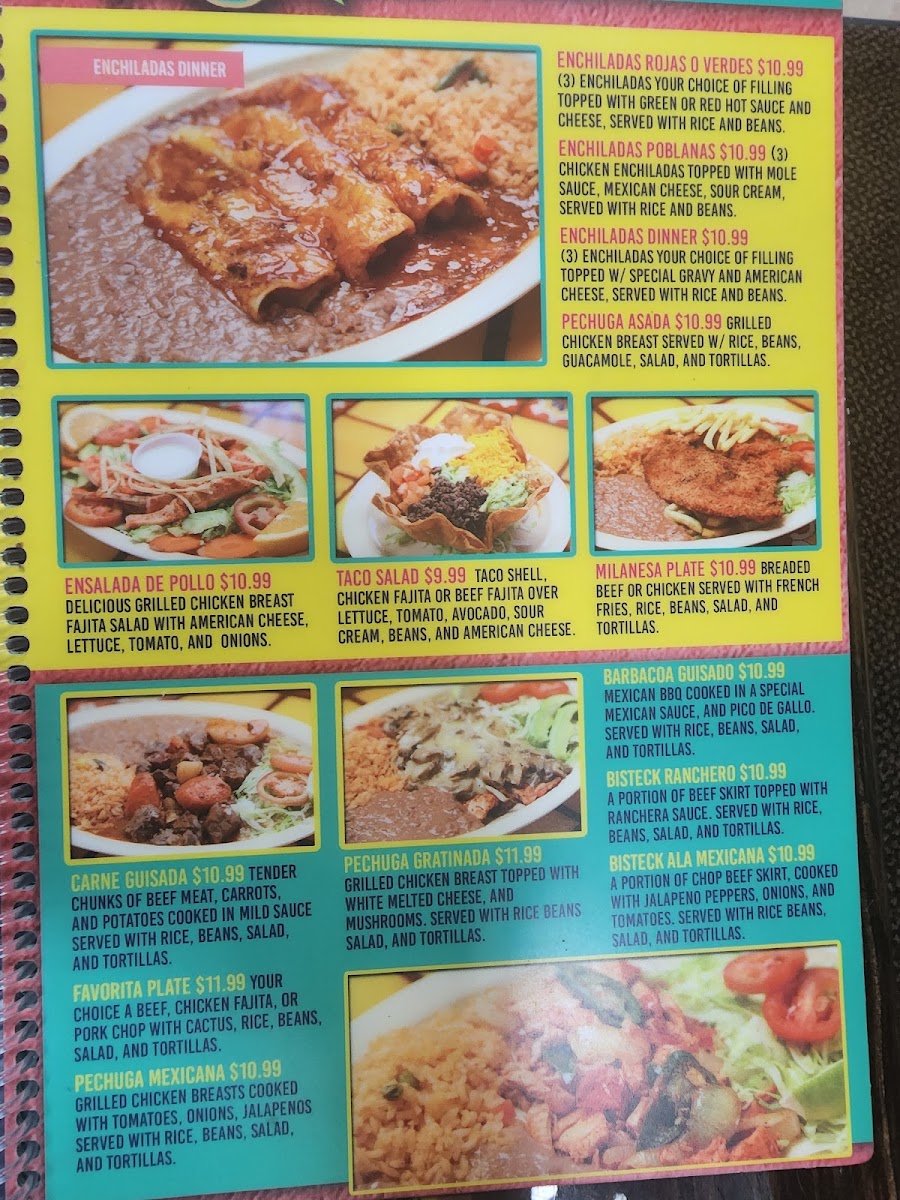 Menu Taqueria La Favorita-8
