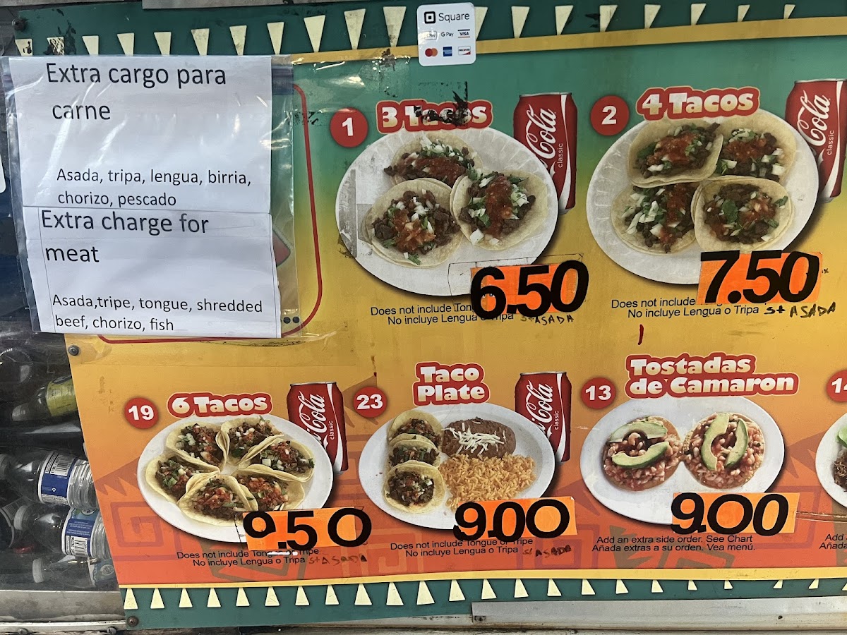 Menu Taqueria La Fondita-4