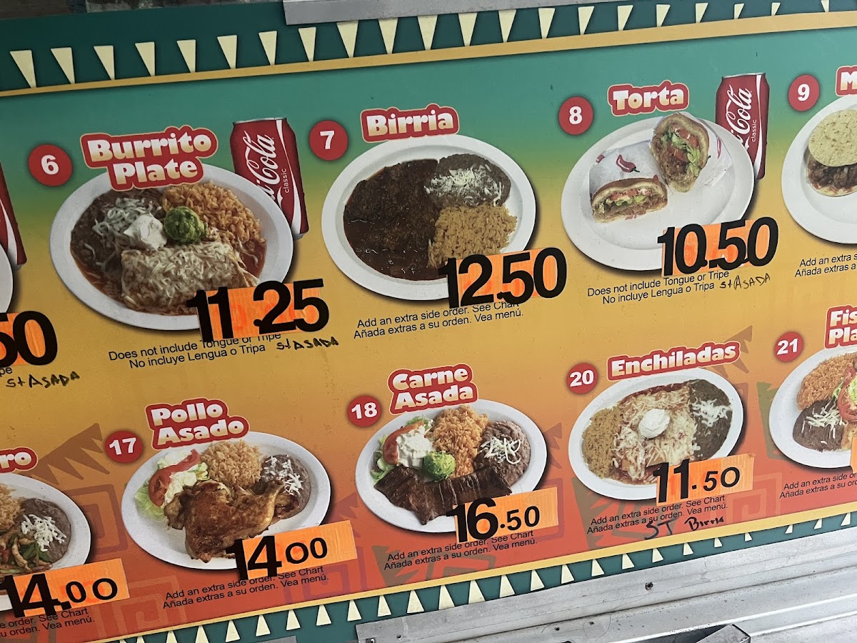 Menu Taqueria La Fondita-6