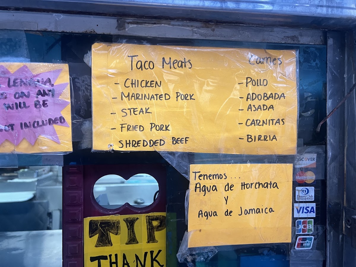 Menu Taqueria La Fondita-8