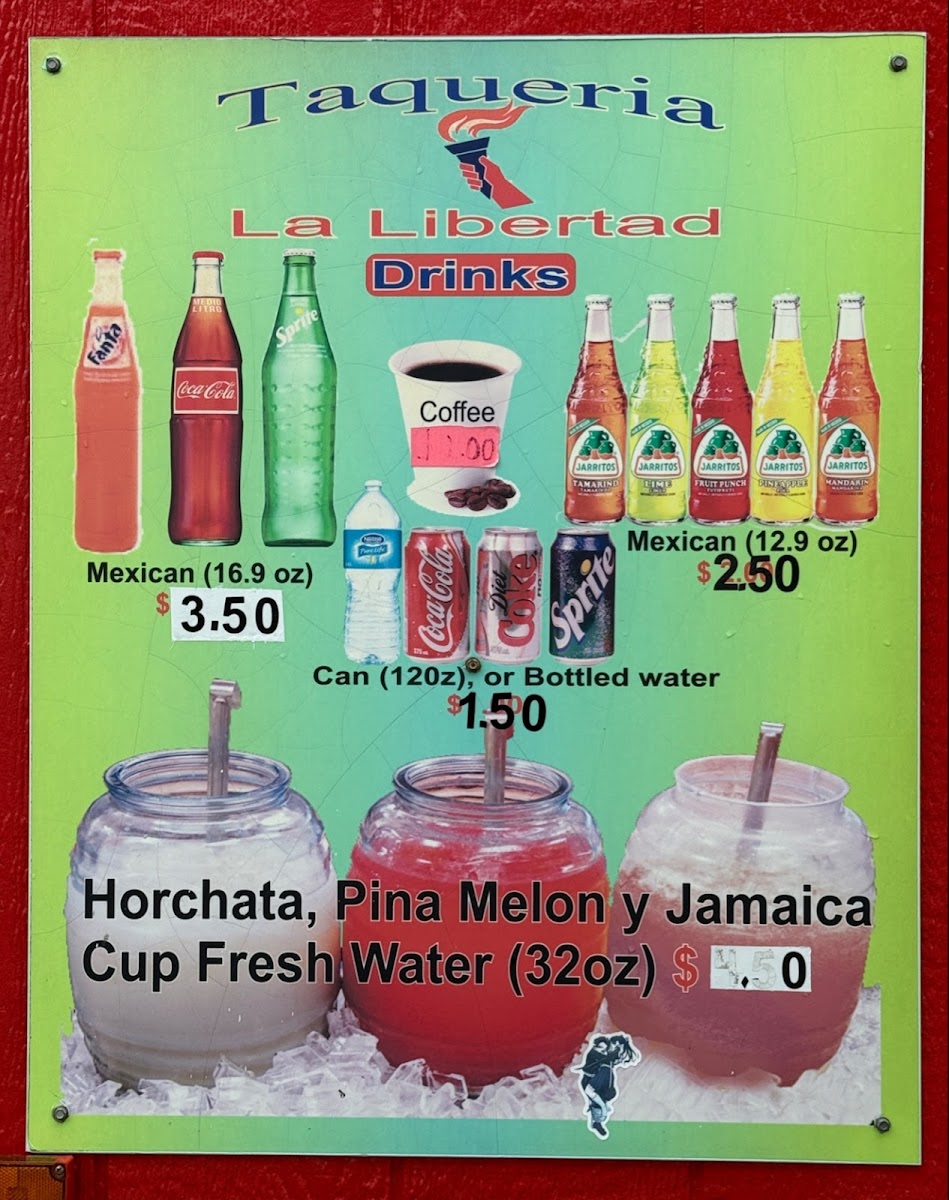 Menu Taqueria La Libertad-7