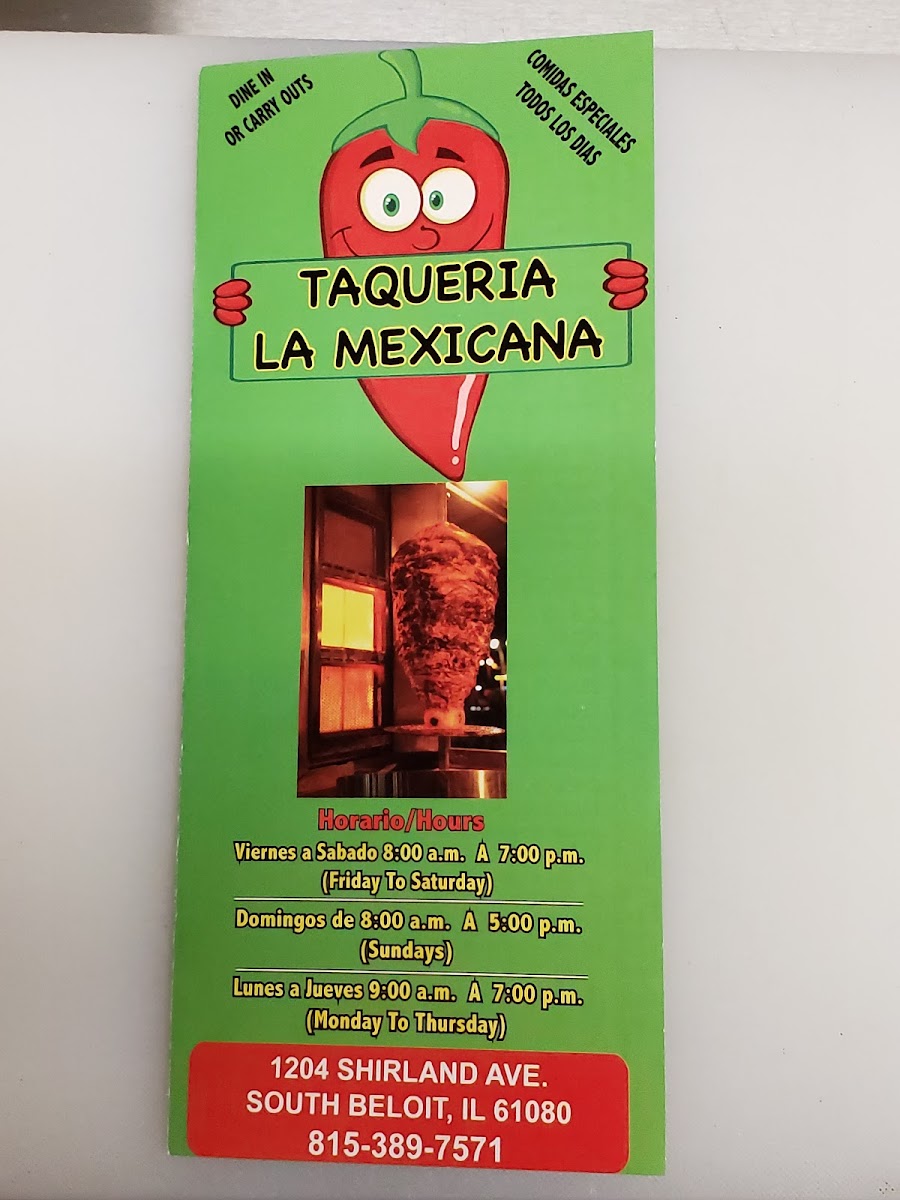 Taqueria La Mexicana #2-4