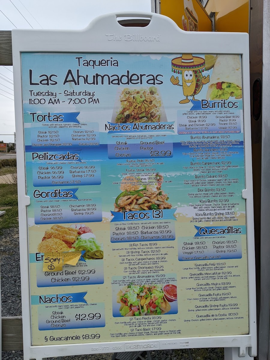 Menu Taqueria Las Ahumaderas-8