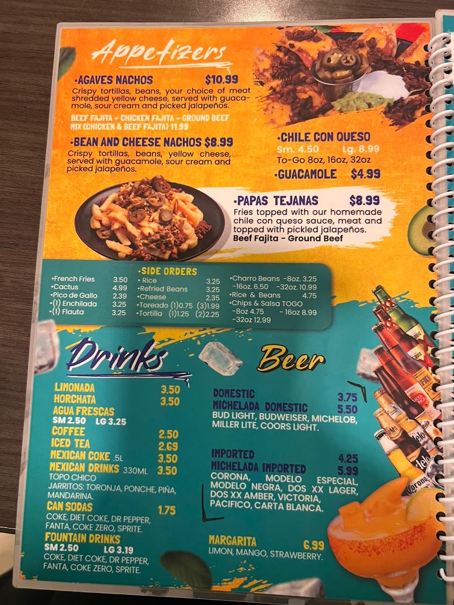 Menu Taqueria Los Agaves-10