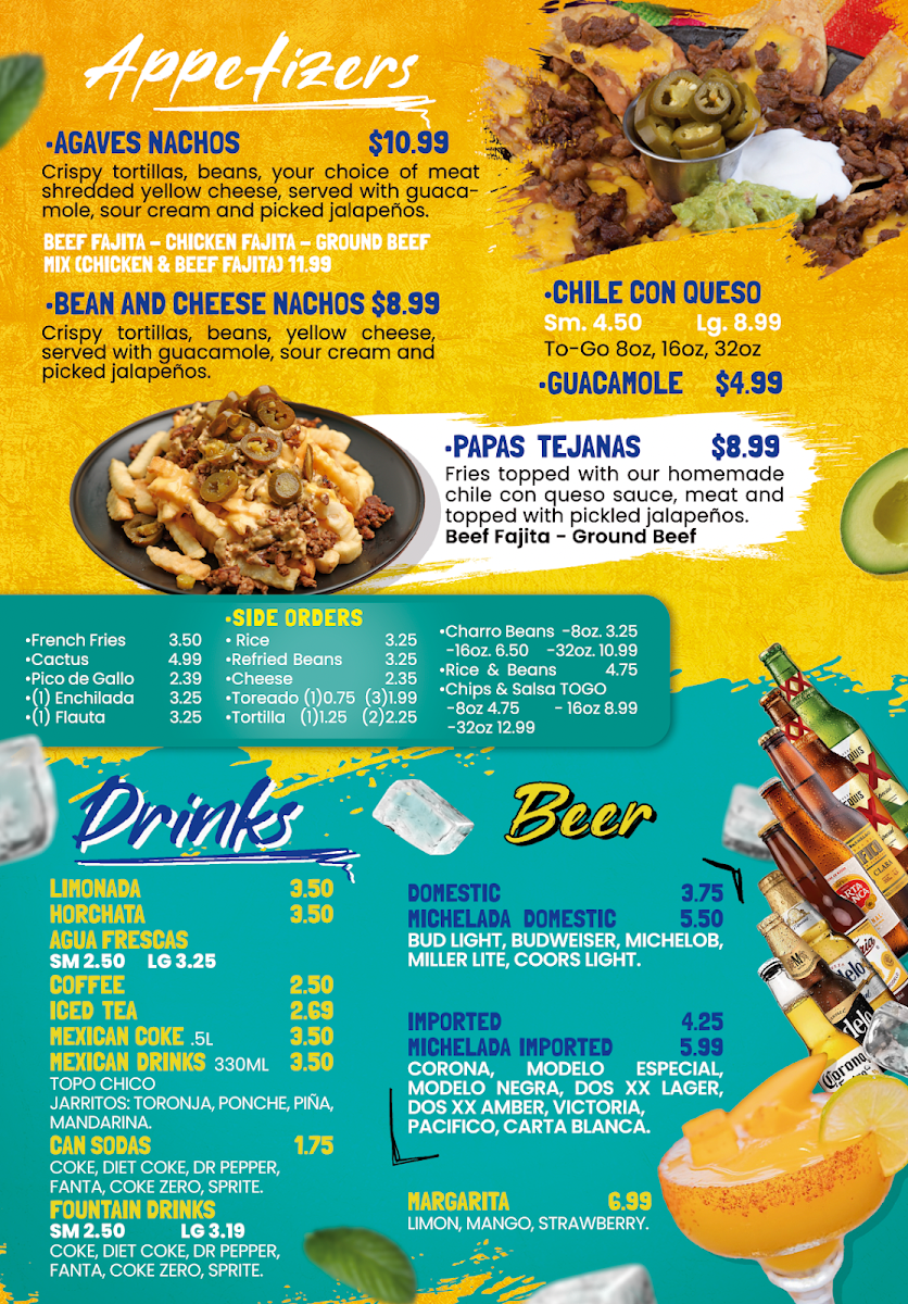 Menu Taqueria Los Agaves-7