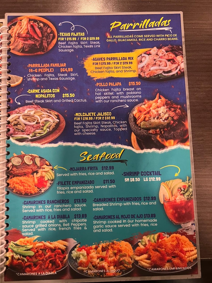 Menu Taqueria Los Agaves-8