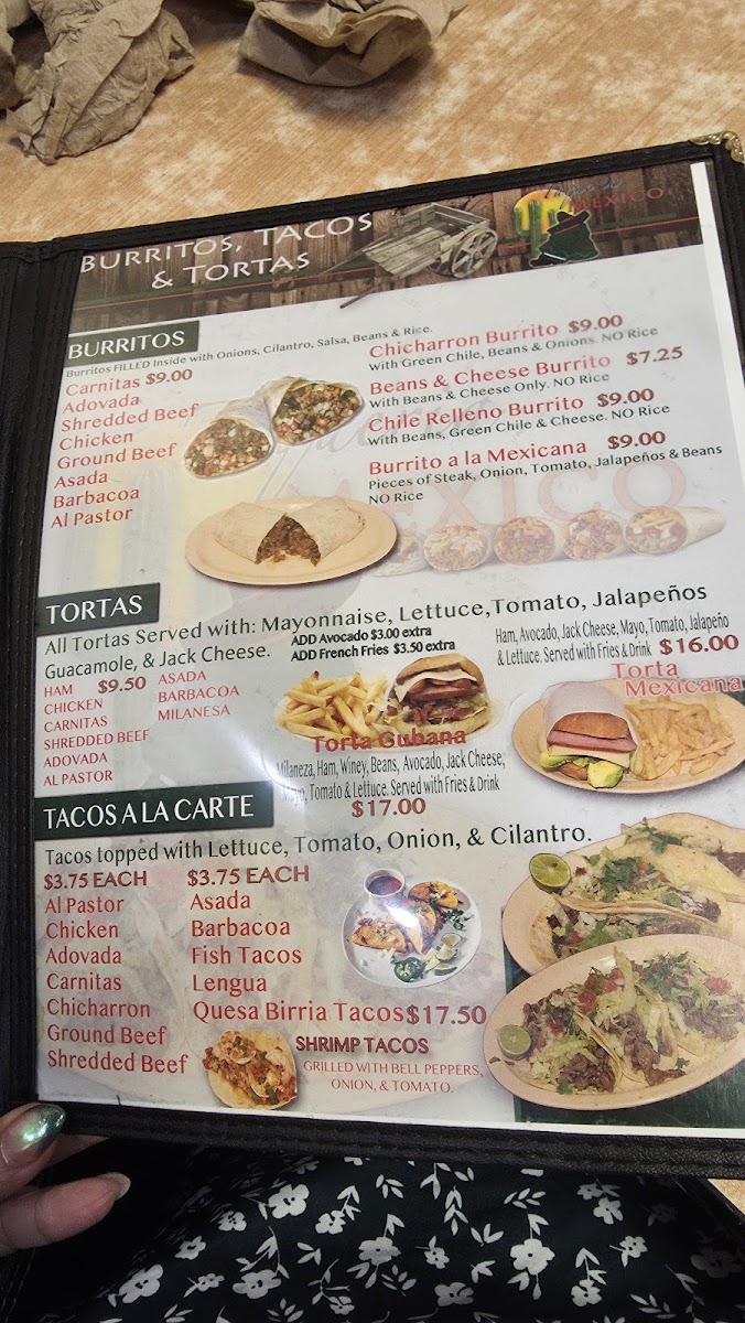 Menu Taqueria Mexico-2