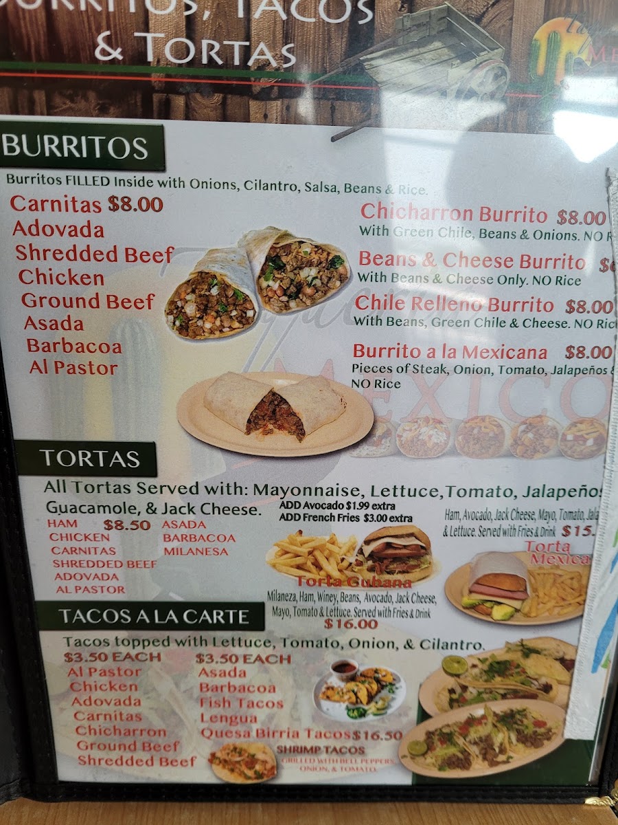 Menu Taqueria Mexico-9