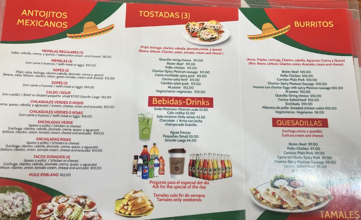 Menu Taqueria Mi Pueblito-2