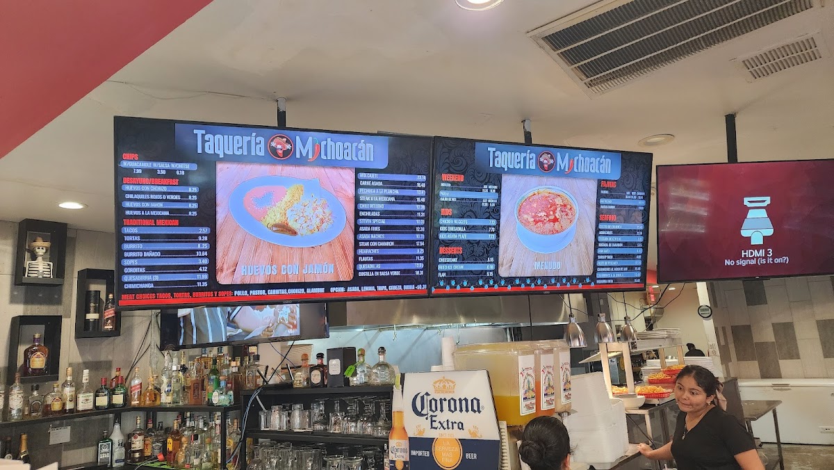 Menu Taqueria Michoacan Walnut-4
