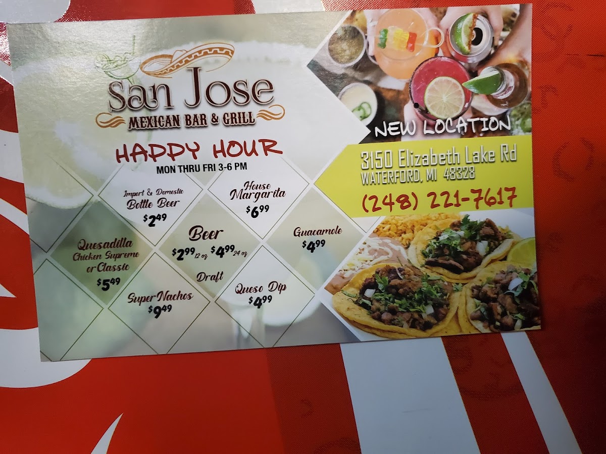 Menu Taqueria San Jose-2