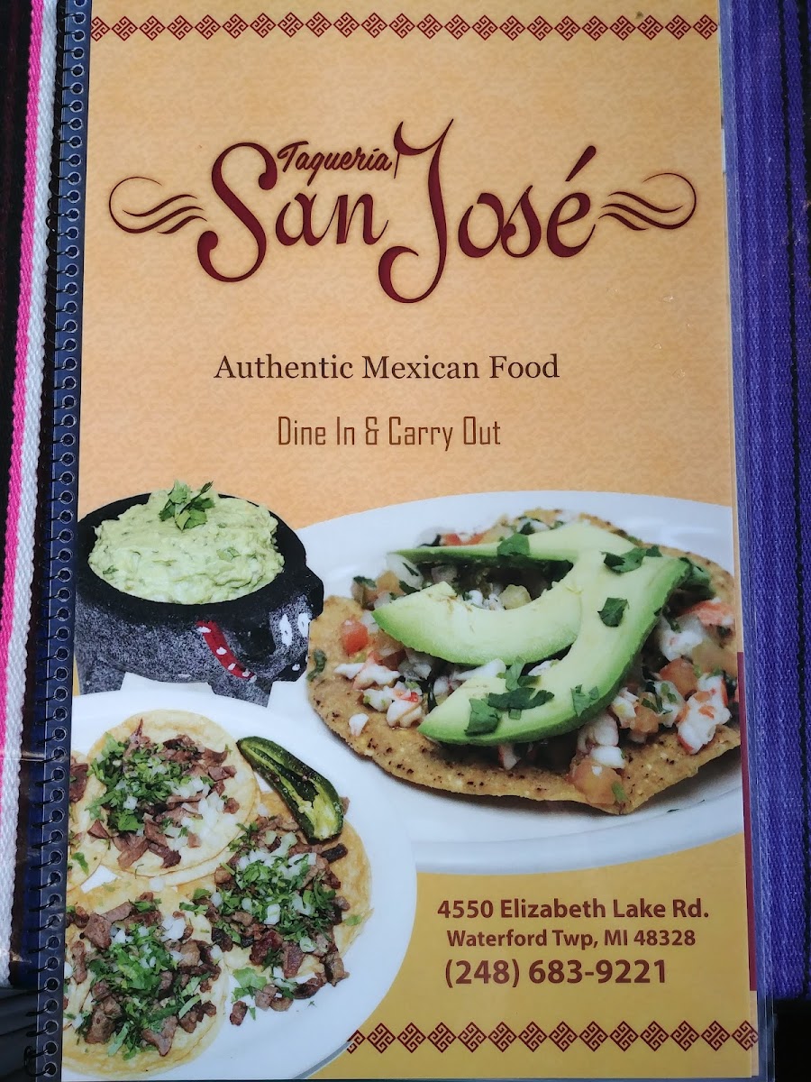 Menu Taqueria San Jose-8
