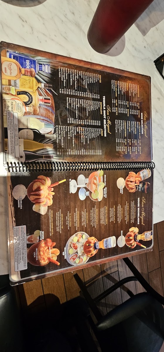 Menu Taqueria San Miguel-1