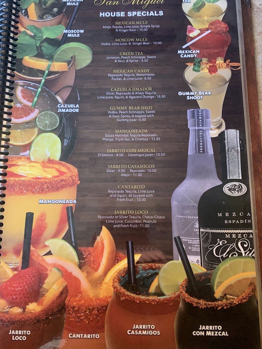 Menu Taqueria San Miguel-6