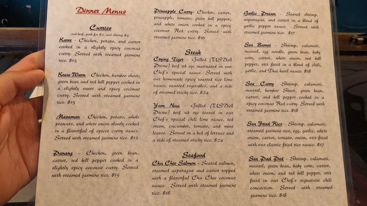 Menu Tara Thai Cuisine-5